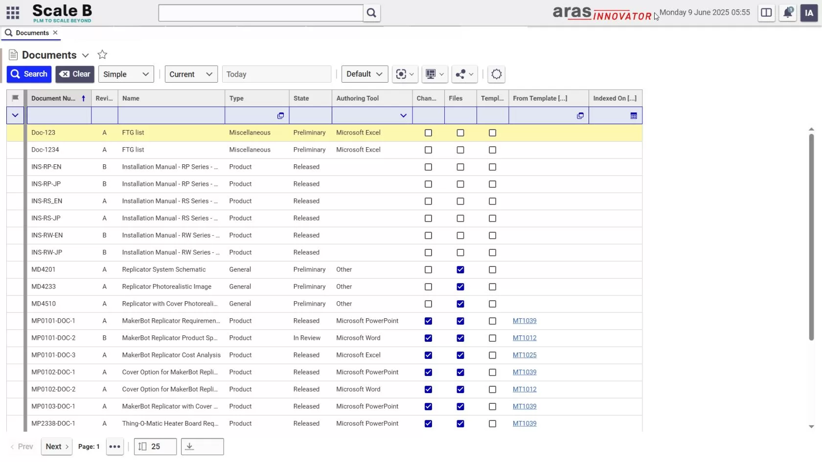 ScaleB Document Management